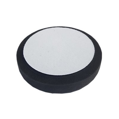 Полировальный поролоновый круг 150 mm 30 mm мягкий черный волна BLACK-wave 150.30.SF.BLA.WV